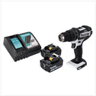 Makita DHP 482 RT W Akku Schlagbohrschrauber 18 V 62 Nm + 2x Akku 5,0 Ah + Ladegerät - Toolbrothers