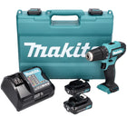 Makita DF 333 DSAE Trapano avvitatore a batteria 12 V max. 30 Nm + 2x Batterie 2,0 Ah + Caricabatterie + Valigetta