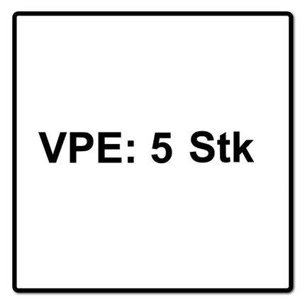 Festool Turbofilter TF II-RS/ES/ET/5 5 Stück ( 487779 ) für RS 300 / RS 3 / RS 200 / RS 2 / ES 150 / ETS 150 / ET 2 - Toolbrothers