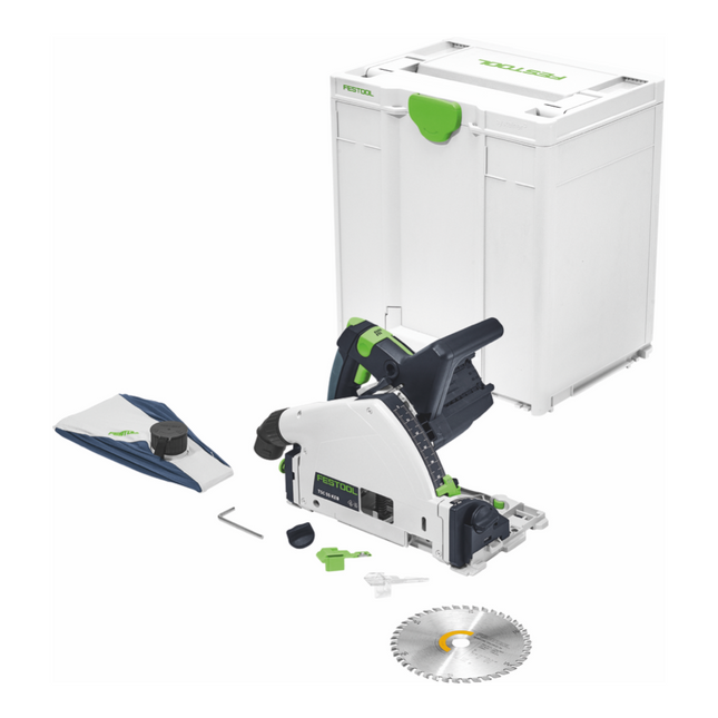 Festool TSC 55 KEB-Basic Akku Tauchsäge 18 V / 36 V ( 2x 18 V ) 160 mm Brushless ( 576712 ) + Systainer - ohne Akku, ohne Ladegerät ( Nachfolger von 201395 ) - Toolbrothers