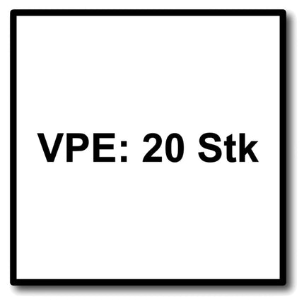 Festool turbo filter TF II-RS/ES/ET/5 20 pieces ( 4x 487779 ) for RS 300 / RS 3 / RS 200 / RS 2 / ES 150 / ETS 150 / ET 2