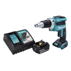 Makita DFS 452 RF1 Akku Schnellbauschrauber 18 V Brushless + 1x Akku 3,0 Ah + Ladegerät - Toolbrothers
