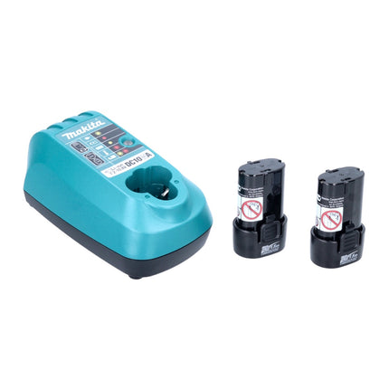 Makita TD 022 DSE Avvitatore a impulsi a batteria 7,2 V 25 Nm + 2x batteria 1,5 Ah + caricabatterie + borsa