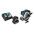 Makita DSS 611 RT cordless circular saw 18 V 165 mm + 2x rechargeable battery 5.0 Ah + charger