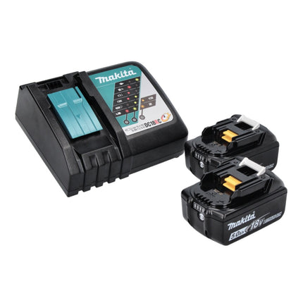 Makita DTW 251 RT akumulatorowy klucz udarowy 18 V 230 Nm 1/2" + 2x akumulator 5,0 Ah + ładowarka