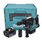 Makita DHR 243 M1J cordless hammer drill 18 V 2.0 J SDS plus Brushless + 1x rechargeable battery 4.0 Ah + Makpac - without charger
