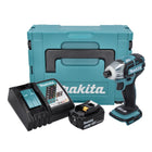 Makita DTS 141 RF1J Visseuse à impulsions sans fil 18 V 40 Nm 1/4