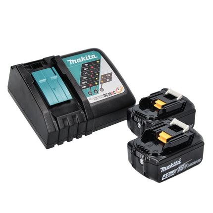 Makita DTS 141 RMJ akumulatorowa wkrętarka impulsowa 18 V 40 Nm 1/4" bezszczotkowa + 2x akumulator 4,0 Ah + ładowarka + Makpac