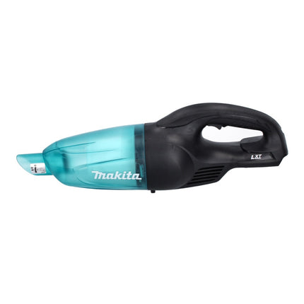 Aspirador sin cable Makita DCL 180 RF B 18 V negro + 2x batería recargable 3,0 Ah + cargador