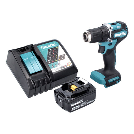 Makita DDF 487 RF1 Akku Bohrschrauber 18 V 40 Nm Brushless + 1x Akku 3,0 Ah + Ladegerät - Toolbrothers