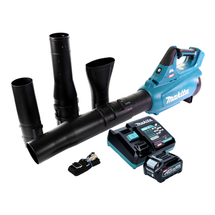 Makita UB 001 GD101 Soffiatore a batteria Soffiatore per foglie 40 V max. brushless + 1x batteria 2,5 Ah + caricabatterie