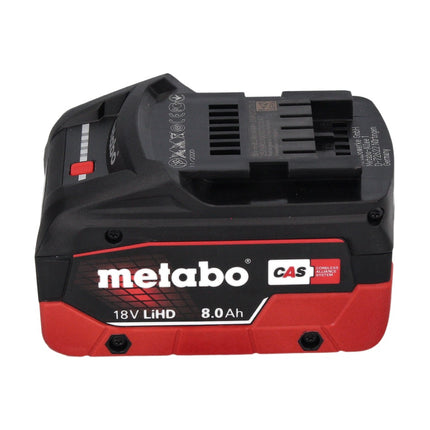 Metabo 18 V LiHD Basis Set + 2x Akku 8,0 Ah + ASC 55 Ladegerät + metaBOX