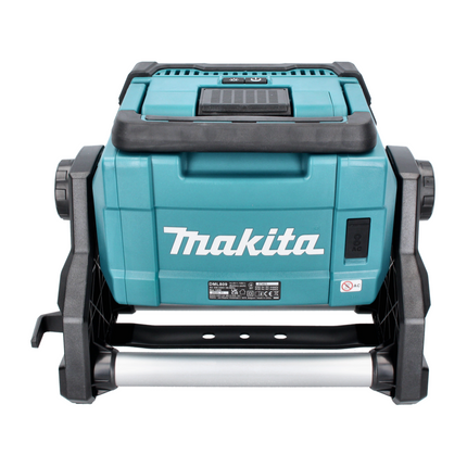 Makita DML 809 RG Proyector LED inalámbrico para la construcción 18 V 10000 lm + 2x batería recargable 6,0 Ah + cargador