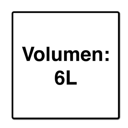 Metabo 5x sacs filtrants non-tissés 6 L (630164000) pour AS 18 L PC Compact / AS 18 HEPA PC Compact