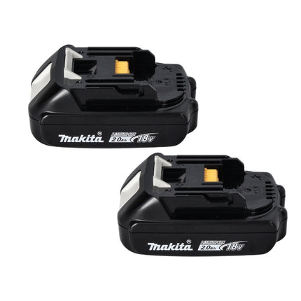 Zestaw Makita Power Source Kit 18 V z akumulatorem 2x BL 1820 B 2,0 Ah ( 197254-9 ) + podwójna ładowarka DC 18 SH ( 199687-4 ) + Makpac