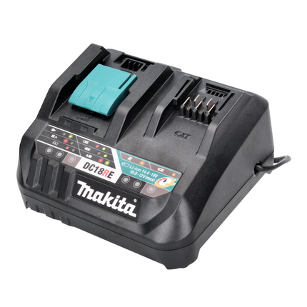 Makita Power Source Kit 18 V avec 2x BL 1840 B batterie 4,0 Ah ( 2x197265-4 ) + DC 18 RE Multi chargeur rapide ( 198720-9 ) + Makpac