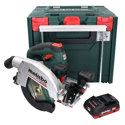 Metabo KS 18 LTX 66 BL Akku Handkreissäge 18 V 165 mm + 1x Akku 4,0 Ah + metaBOX - ohne Ladegerät