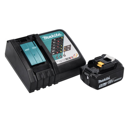 Makita DDF 486 RT1J cordless drill driver 18 V 130 Nm brushless + 1x rechargeable battery 5.0 Ah + charger + Makpac