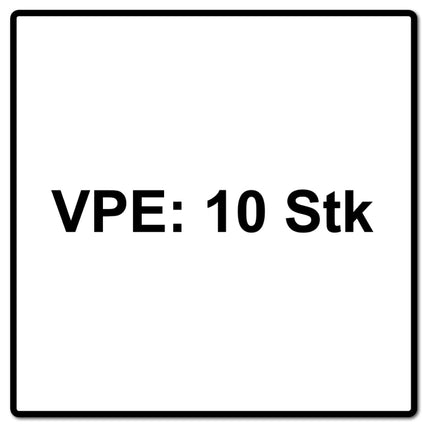 Bosch EXPERT AIZ 32 AIT Lames de scie plongeante en métal Starlock 32 x 40 mm - 10 pièces