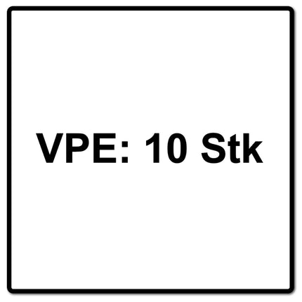 Bosch EXPERT MultiMax AIZ 32 APIT Hoja de sierra de inmersión Starlock 32 x 40 mm 10 piezas (2608900026) Carbide Multi Material - sucesor de 2608664216