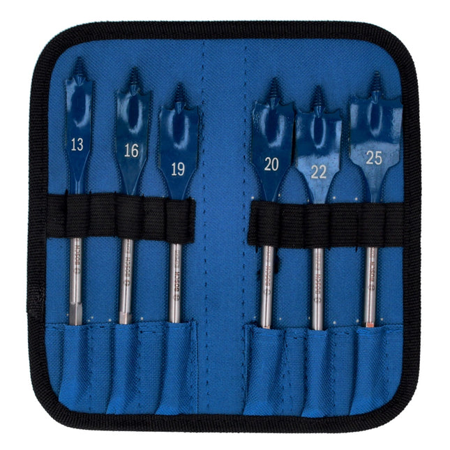 Bosch EXPERT SelfCut Speed ​​Jeu de forets de fraisage plats 13 - 25 mm - 6 pièces (2608900333) pour le bois