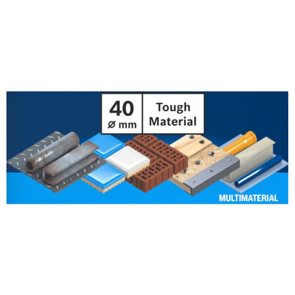 Bosch EXPERT Scie cloche Tough Material 40 x 60 mm Carbure (2608900425) Universel