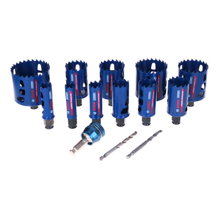 Bosch EXPERT Jeu de scies cloches pour matériaux résistants 20 - 76 mm - 14 pièces (2608900447) Carbide