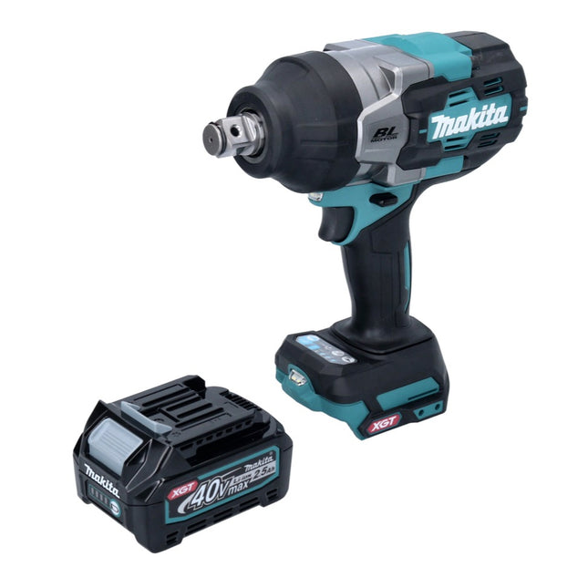 Makita TW 001 GD1 Llave de impacto sin cable 40 V máx. 1800 Nm XGT sin escobillas + 1x batería recargable 2,5 Ah - sin cargador