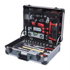 KS Tools Werkzeug Set 1/4" 1/2" 127 tlg. ( 911.0727 ) Schraubendreher / Hammer / Zange / Wasserwaage / Säge / Ringmaulschlüssel