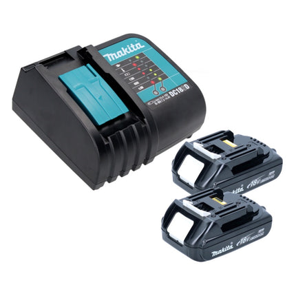 Avvitatore a impulsi a batteria Makita DTD 152 SYJ 18 V 165 Nm + 2 batterie da 1,3 Ah + caricabatterie + Makpac