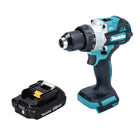 Taladro de percusión sin cable Makita DHP 486 A1 18 V 130 Nm sin escobillas + 1x batería recargable 2,0 Ah - sin cargador