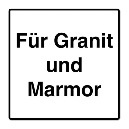 Alpen Profi Granit PG Set Punte per granito in metallo duro 4 - 10 mm certificato DIN ISO 5468 PGM