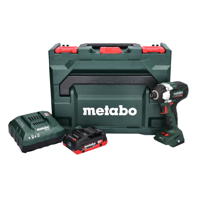 Metabo SSD 18 LT 200 BL Akku Schlagschrauber 18 V 200 Nm 1/4" Brushless + 1x Akku 4,0 Ah + Ladegerät + metaBOX