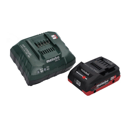 Metabo SSD 18 LT 200 BL Atornillador de impacto inalámbrico 18 V 200 Nm 1/4" sin escobillas + 1x batería 4,0 Ah + cargador + metaBOX