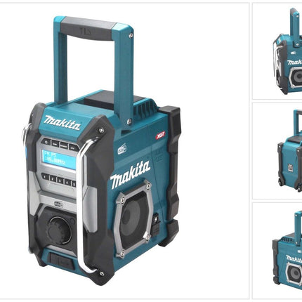 Makita MR 003 GZ Akku Baustellenradio 12 V - 40 V DAB DAB+ FM 3,5 mm AUX USB IP64 - ohne Akku, ohne Ladegerät