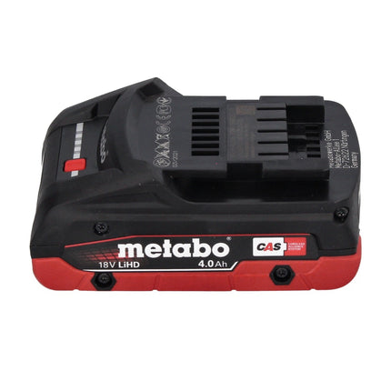 Metabo SXA 18 LTX 125 BL Lijadora excéntrica sin cable 18 V 125 mm sin escobillas + 1x batería 4,0 Ah + metaBOX - sin cargador