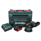 Metabo SXA 18 LTX 125 BL cordless random orbital sander 18 V 125 mm brushless + 1x rechargeable battery 5.5 Ah + charger + metaBOX