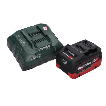 Metabo SXA 18 LTX 125 BL Akku Exzenterschleifer 18 V 125 mm Brushless + 1x Akku 8,0 Ah + Ladegerät + metaBOX