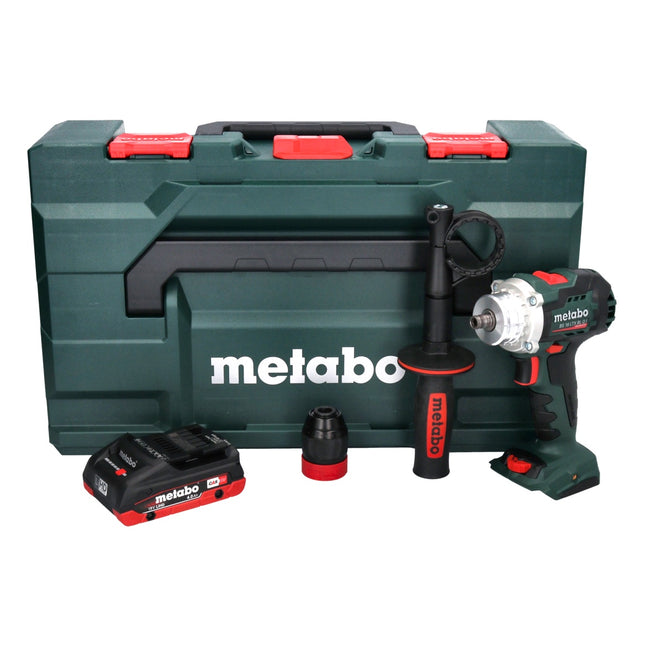 Metabo BS 18 LTX BL Q I Cordless drill driver 18 V 130 Nm brushless + 1x rechargeable battery 4.0 Ah + metaBOX - without charger
