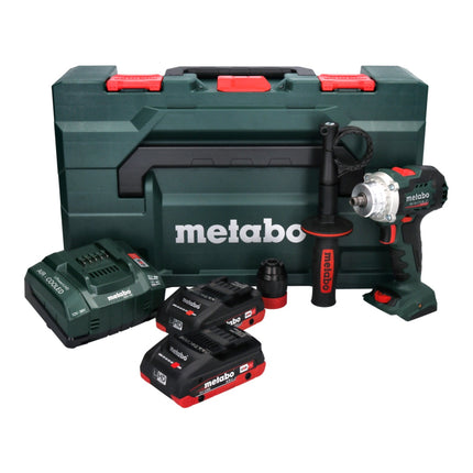 Metabo BS 18 LTX BL Q I Perceuse-visseuse sans fil 18 V 130 Nm Brushless + 2x batterie 4,0 Ah + chargeur + metaBOX