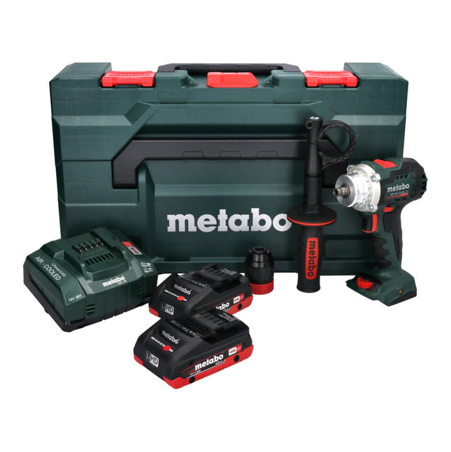Metabo BS 18 LTX BL Q I Cordless drill driver 18 V 130 Nm brushless + 2x battery 4.0 Ah + charger + metaBOX