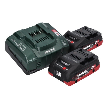 Metabo BS 18 LTX BL Q I Perceuse-visseuse sans fil 18 V 130 Nm Brushless + 2x batterie 4,0 Ah + chargeur + metaBOX