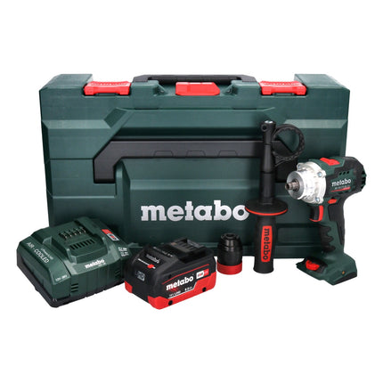 Metabo BS 18 LTX BL Q I Perceuse-visseuse sans fil 18 V 130 Nm Brushless + 1x batterie 8,0 Ah + chargeur + metaBOX