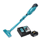 Makita DCL 280 FRG1 Akku Staubsauger 18 V Brushless + 1x Akku 6,0 Ah + Ladegerät