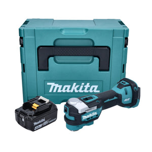 Makita DTM 52 M1J Akku Multifunktionswerkzeug 18 V Starlock Max Brushless + 1x Akku 4,0 Ah + Makpac - ohne Ladegerät