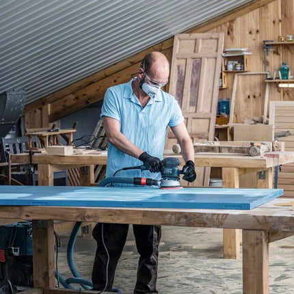 Bosch EXPERT C470 Schleifpapier 125 mm 8 Loch G 120 50 Stk. ( 2608900912 ) für Exzenterschleifer