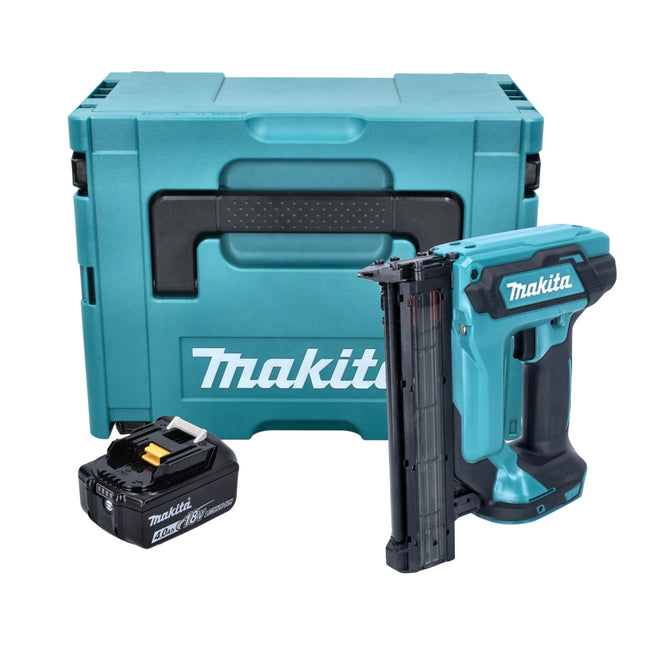 Makita DFN 350 M1J Chiodatrice verticale a batteria 18 V 15 - 35 mm + 1x batteria ricaricabile 4,0 Ah + Makpac - senza caricabatterie
