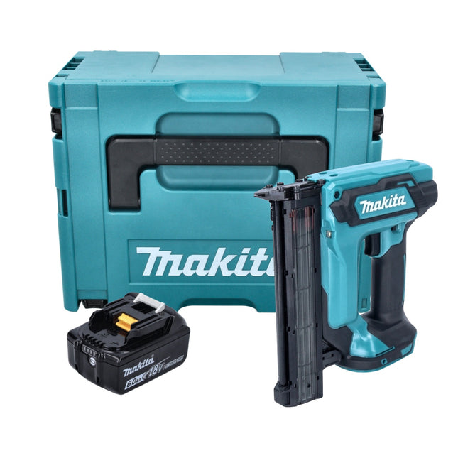 Makita DFN 350 G1J chiodatrice verticale a batteria 18 V 15 - 35 mm + 1x batteria ricaricabile 6,0 Ah + Makpac - senza caricabatterie