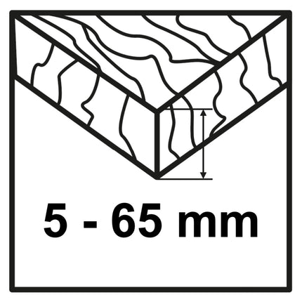 Makita BR-13 Stichsägeblätter für Holz 70 mm 25 Stk. ( A-85793-25 ) für Stichsägen mit T-Schaft Aufnahme