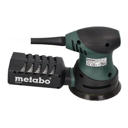 Metabo FSX 200 Intec levigatrice rotorbitale 240 W 125 mm + 2x Toolbrothers TURTLE set di levigatura + valigetta